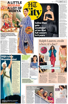 Cover of Hindustan Times (Chandigarh) - City