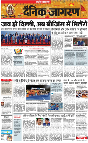 Cover of Dainik Jagran
