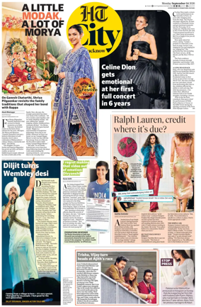 Cover of Hindustan Times (Lucknow) - Live