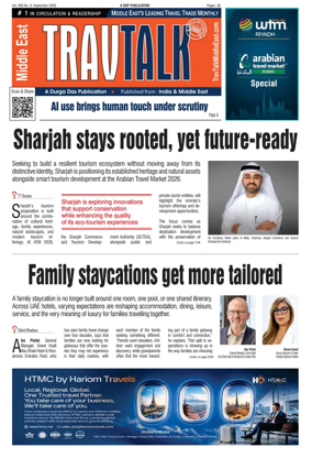 Cover of TravTalk - Middle East