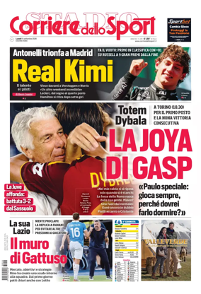 Cover of Corriere dello Sport (Lazio)