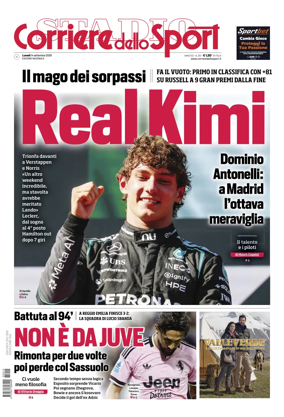 Cover of Corriere dello Sport