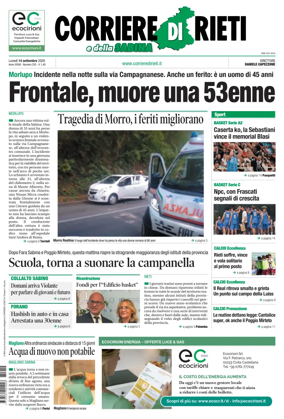 Cover of Corriere di Rieti