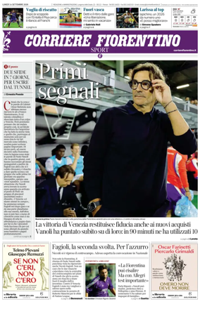 Cover of Corriere Fiorentino
