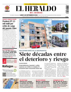 Cover of El Heraldo de Juarez