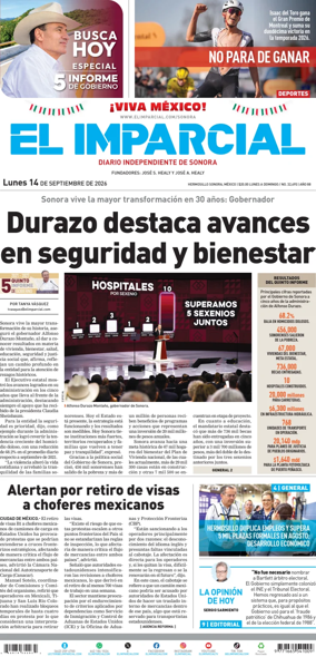 Cover of El Imparcial