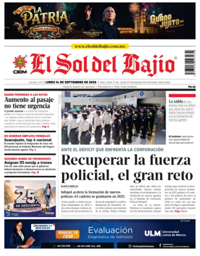 Cover of El Sol de Bajio