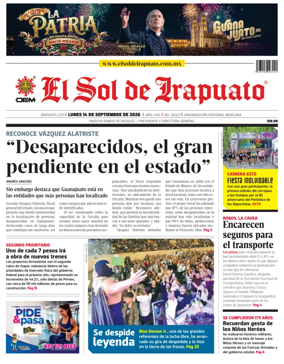 Cover of El Sol de Irapuato
