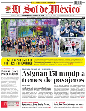 Cover of El Sol de Mexico