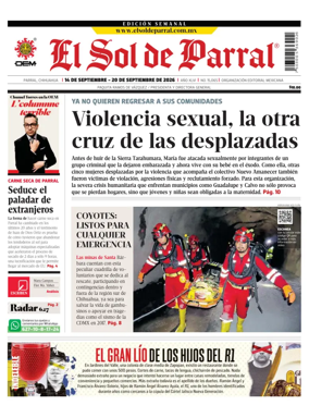 Cover of El Sol de Parral