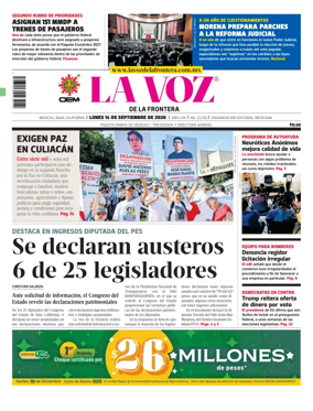 Cover of La Voz de la Frontera