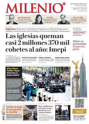 Cover of Milenio Edo de Mexico