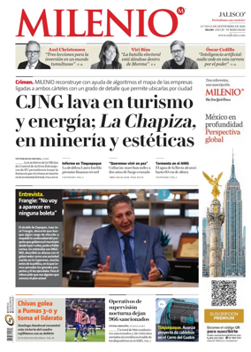 Cover of Milenio Jalisco