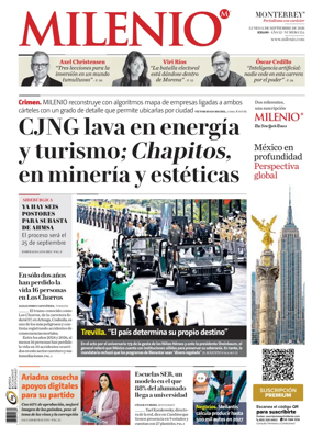 Cover of Milenio Monterrey