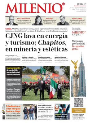 Cover of Milenio Puebla