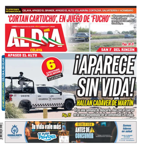 Cover of Periodico Al Dia (Celaya)