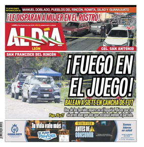 Cover of Periodico Al Dia (Leon)