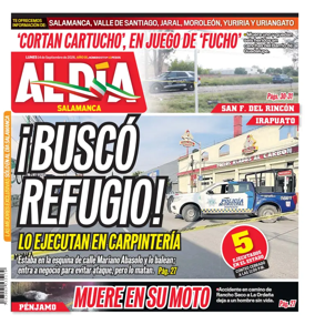 Cover of Periodico Al Dia (Salamanca)