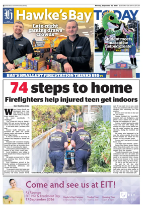 Cover of Hawke's Bay Today