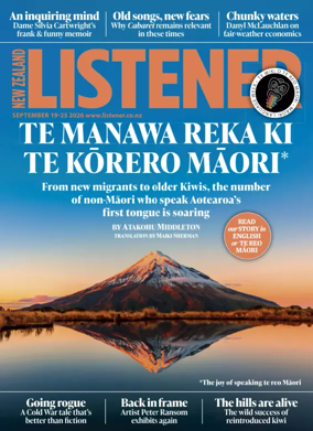 Cover of New Zealand Listener