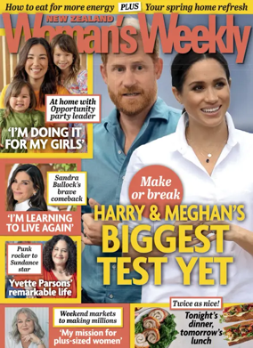 Cover of New Zealand Woman's Weekly