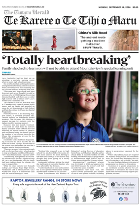Cover of The Timaru Herald