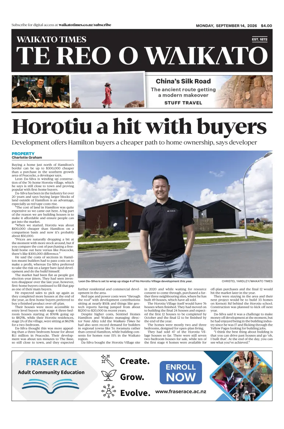 Cover of Waikato Times