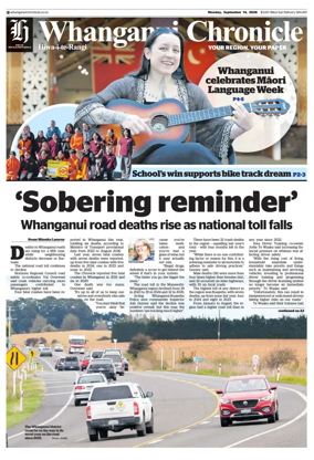 Cover of Whanganui Chronicle