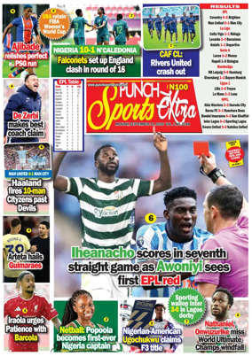 Cover of Punch Sports Extra