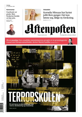 Cover of Aftenposten
