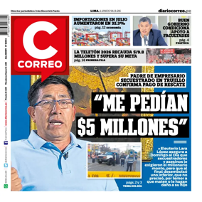 Cover of Diario Correo
