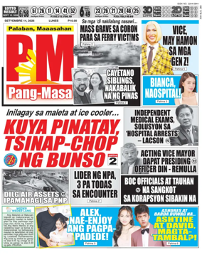 Cover of PM Pang-Masa