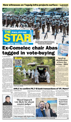 Cover of The Philippine Star
