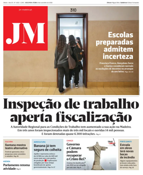 Cover of Jornal Madeira