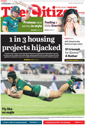 Cover of The Citizen (Gauteng)