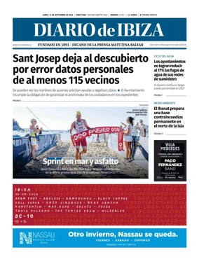 Cover of Diario de Ibiza