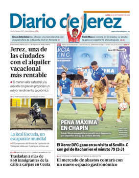 Cover of Diario de Jerez