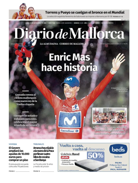 Cover of Diario de Mallorca