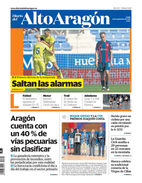 Cover of Diario del Alto Aragon