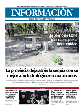 Cover of Diario Informacion (Elche y Vega Baja)