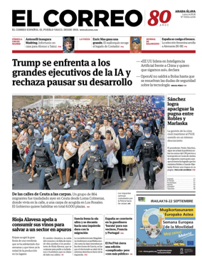 Cover of EL Correo (Alava)