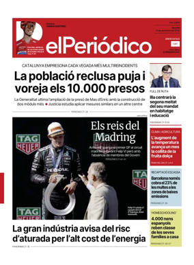 Cover of El Periodico - Catala