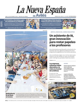 Cover of La Nueva Espana (Aviles)