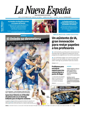 Cover of La Nueva Espana (Oviedo)