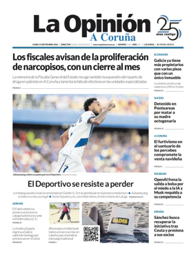 Cover of La Opinion de A Coruna