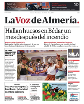 Cover of La Voz de Almeria