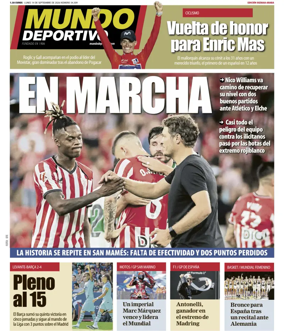 Cover of Mundo Deportivo (Bizkaia-Araba)