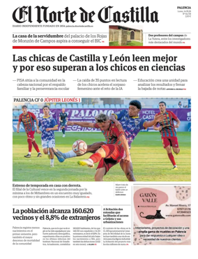 Cover of Norte de Castilla (Palencia)