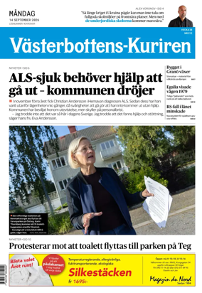 Cover of Vasterbottens-Kuriren