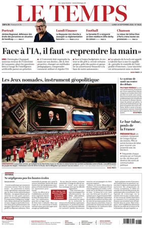 Cover of Le Temps